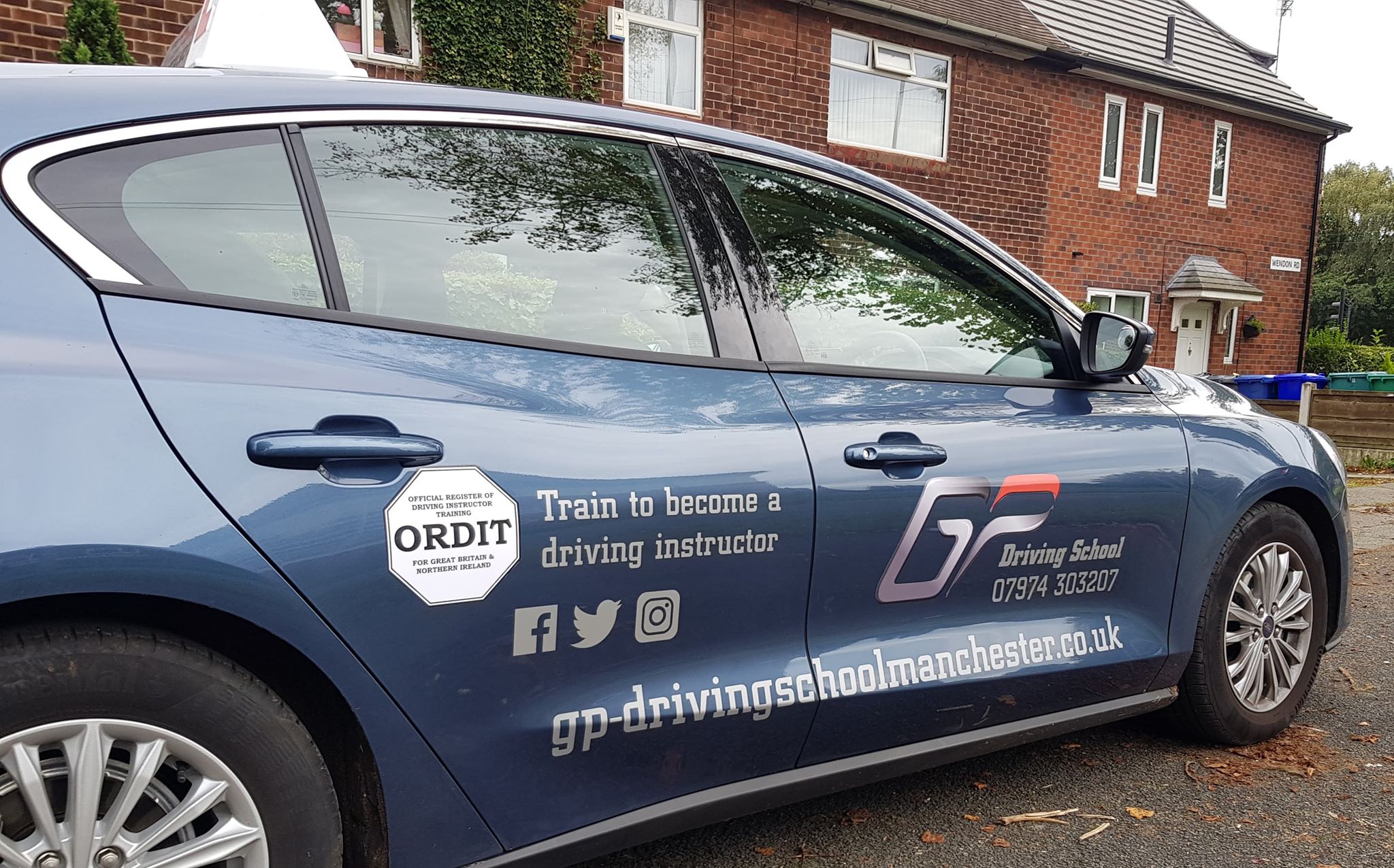 GP Driving School instructor car in Chadderton and Oldham